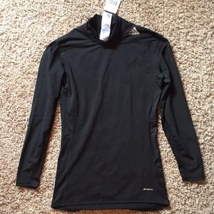 Men’s black Adidas compression top